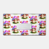 Cute Mushroom Bureaumat (Keyboard & Muis)