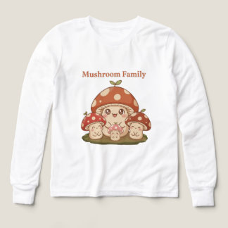 Cute Mushroom Family | Kawaii Cottagecore 