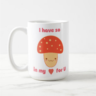 Cute Mushroom Koffiemok