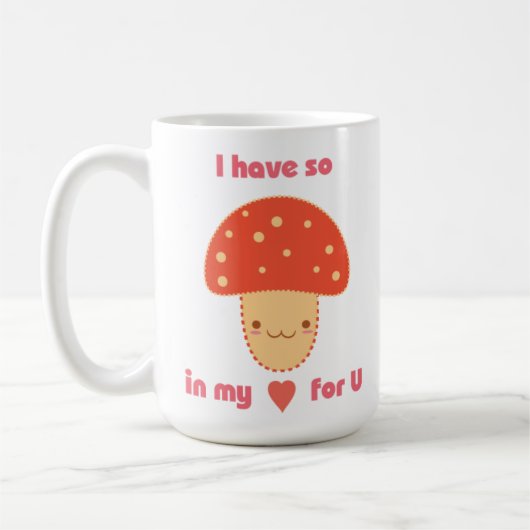 Cute Mushroom Koffiemok (Links)