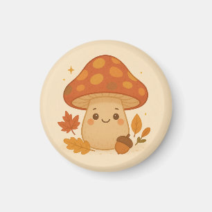 Cute Mushroom Magneet