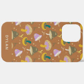 Cute Mushroom Pattern Autumn Gold Personalized Case-Mate iPhone Case (Achterkant (horizontaal))