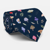 Cute Mushroom Pattern Modern Trendy Style Stropdas (Opgerold)