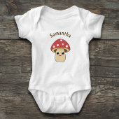 Cute Mushroom Romper