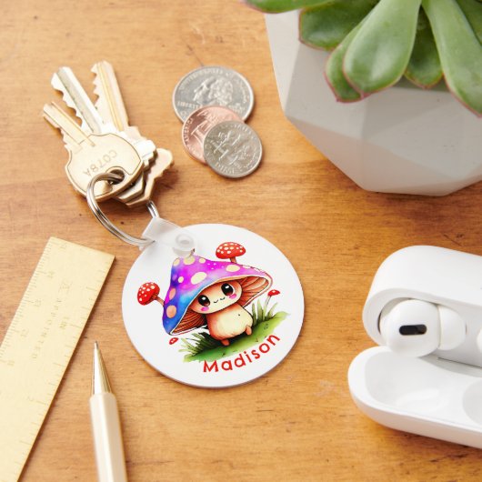 Cute Mushroom Sleutelhanger (Bureau)