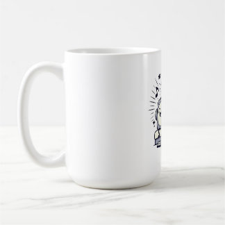 Cute Music Lover – Fun Cartoon Coffee Mug Koffiemok