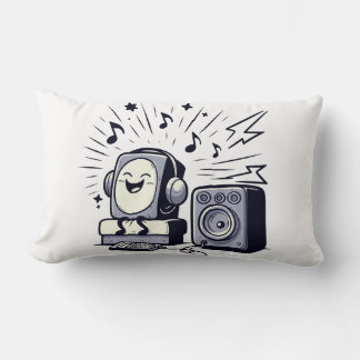 Cute Music Lover – Fun Cartoon Music Pillow 02 Kussen