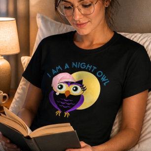 Cute Nachtuil T-Shirt