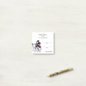 Cute Nail artiest Appointment Post-it® notes (Op bureau)