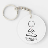 Cute Namaste sleutelhanger (Voorkant)