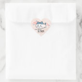cute name stickers valentines (Tas)