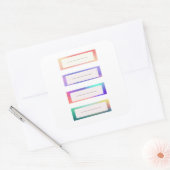 Cute Name Tag Sticker (Envelop)