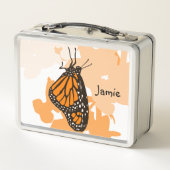 Cute Named Oranje Butterfly (Achterkant)