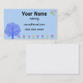 Cute Nanny Visitekaartje (Voorkant / Achterkant)