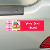 Cute Nascar Bumpersticker (Op auto)