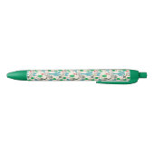 Cute Natural Floral Cacti Pattern Zwarte Inkt Pen (Bodem)