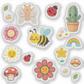 Cute Nature Stickers (Devant)