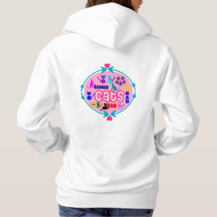 😻 🐾 ↷ Cute Naughty Cat Famille Fabrique Sweat - 