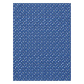 Cute Nautical Waves Pattern Tafelkleed (Voorkant)