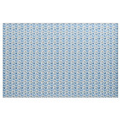 Cute Navy Blue Gray Whale Pattern Stof (Yard (91,4 cm))