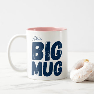 Cute Navy One Hug Mug Personnalisé Nom Novelty Jum