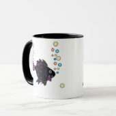 Cute Neon Fish Mug (Devant gauche)