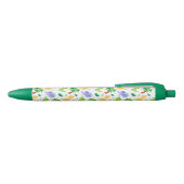 Cute Neon Waterverf Dinosaur Pattern Zwarte Inkt Pen (Bovenkant)