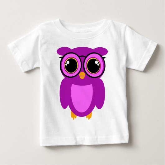 Cute Nerdy Owl (Voorkant)