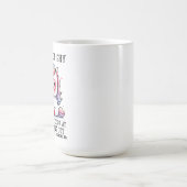 Cute Nerdy Unicorn Mug : timide et adorable (Centre)