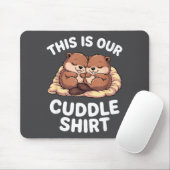Cute Nesting Beavers This Is Our Cuddle Muismat (Met muis)