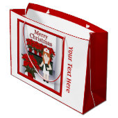 Cute Neurse 5 grote kerstcadeau Large Cadeauzakje (Achterkant Gekanteld)