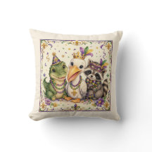 Cute New Orleans Baby Dieren Worp Kussen