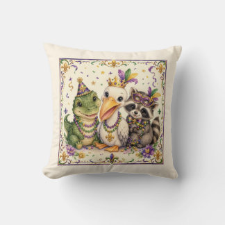 Cute New Orleans Baby Dieren Worp Kussen
