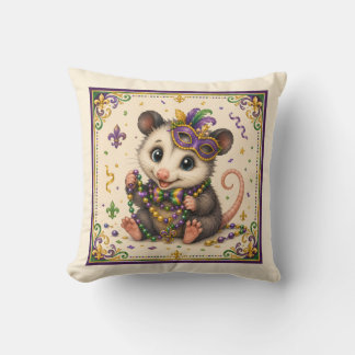 Cute New Orleans Opossum Worpillow Kussen