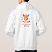 cute new year hoodie 2026 design (Achterkant)
