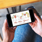 Cute New Year's Eve party Invitation