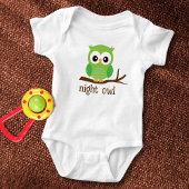 Cute Night Owl Romper