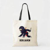 Cute Ninja Warrior Kinder Tote Bag (Voorkant)