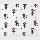 Cute Ninjas Cadeaupapier (Vlak)