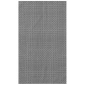 Cute noir blanc cercles zigzag motif nappe (Devant)