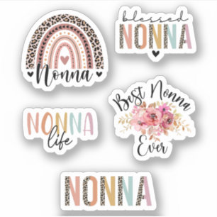 Cute Nonna Nana Gift, Grandmoeder, Nonna Pack Sticker