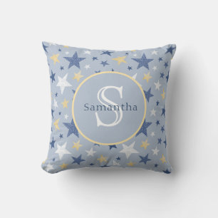 Cute North Star Personalized Monogram Kussen