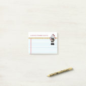Cute Note of Santa Claus  Retro (Op bureau)