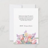 Cute Nous Avons Déplacé Floral Nouvelles Cartes D' (Dos)