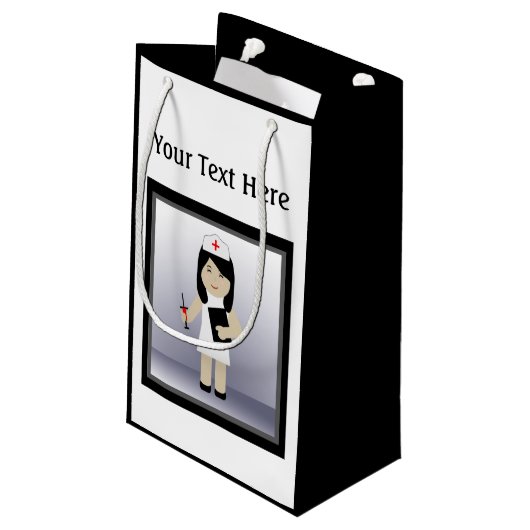 Cute Nurse 2 Petit sac cadeau (Dos Angle)