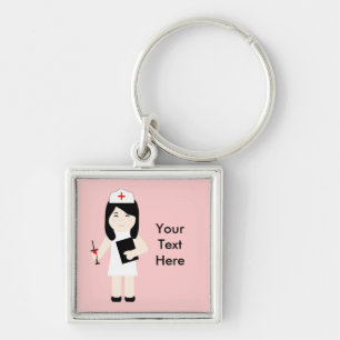 Cute Nurse 3 Premium Sleutelhanger