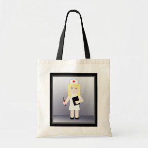 Cute Nurse 4 Budget Tote Bag