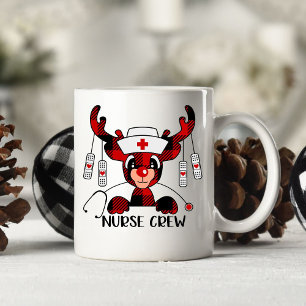Cute Nurse Funny Noël Cadeau café Mug