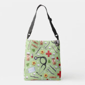 Cute Nurse Gift Crossbody Tas (Achterkant)
