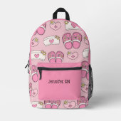 Cute Nurse Hats and Clogs Bedrukte Rugzak (Voorkant)